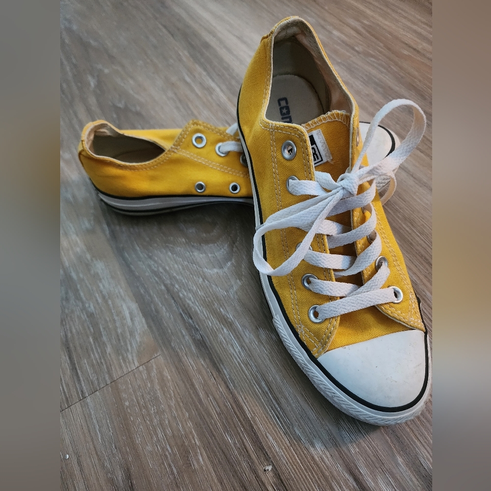 Yellow Converse